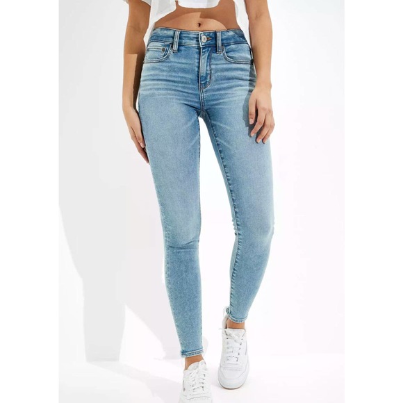 Women's American Eagle Ne(x)t Level Soft Knit High-Waisted Jegging Size 16R 33W - Picture 1 of 4